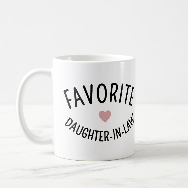 Favourite Daughter-in-Law Family Reunion Funny Coffee Mug (Left)