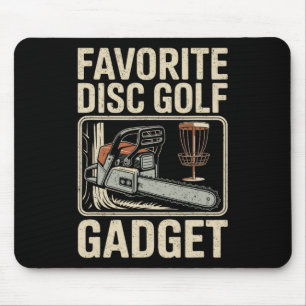Favourite Disc Golf Gadget Joke Disc Golf _2 Mouse Pad