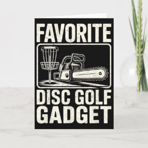 Favourite Disc Golf Gadget Joke Disc Golf _5 Card
