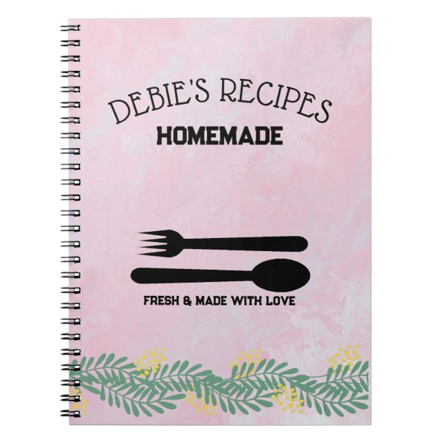  Favourite Family Recipe Personalised Recipe Book (Front)