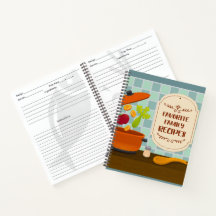 Favourite Family Recipes Notebook