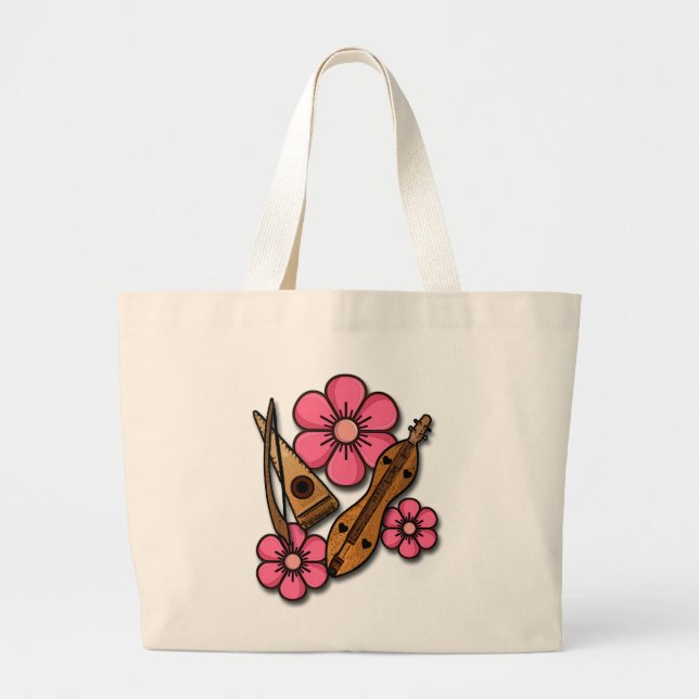 Favourite Flowers Jumbo Tote (Front)