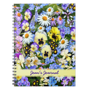 Favourite Flowers Notebook