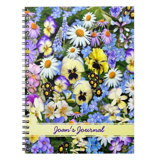 Favourite Flowers Notebook (Front)