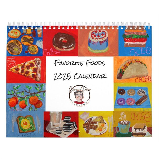 Favourite Foods Calendar (Cover)