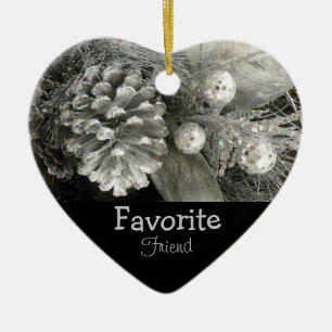 Favourite Friend Christmas Tree Ornament