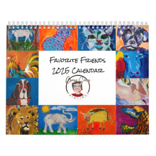 Favourite Friends 2025 Calendar