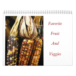 Favourite Fruit & Veggies Calendar