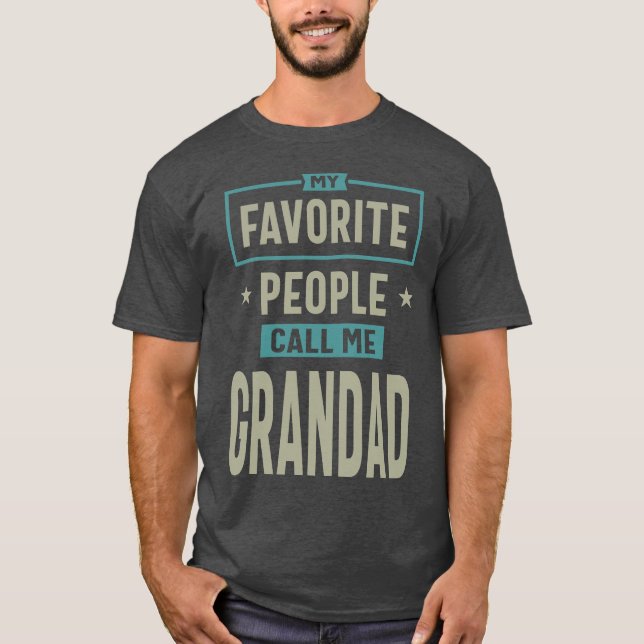 Favourite Grandad T-Shirt (Front)