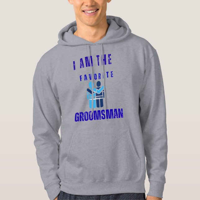 Favourite Groomsman Hoodie (Front)