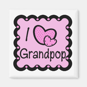 Favourite Hangout Grandpop's House Magnet
