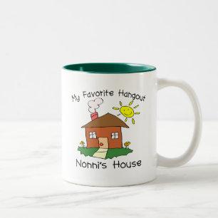 Favourite Hangout Nonni's House Two-Tone Coffee Mug