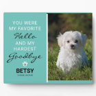 Favourite Hello | Hardest Goodbye Pet Memorial Tea