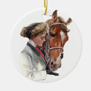 Favourite Horse Ceramic Tree Decoration