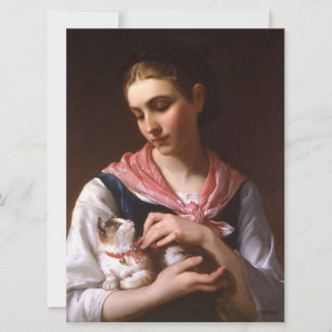 Favourite Kitten (by Émile Munier) Card