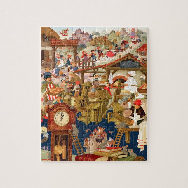 Favourite Nursery Rhymes Jigsaw Puzzle (Vertical)