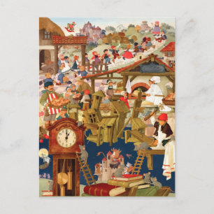 Favourite Nursery Rhymes Postcard