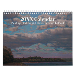 Favourite Paintings of Missouri & Illinois Any Yea Calendar
