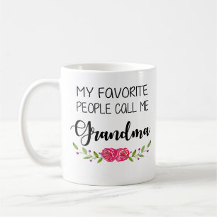 Favourite People Call me Grandma Coffee Mug