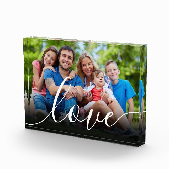 Favourite Photo Elegant Modern Script Love (Right)