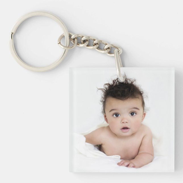 Favourite Photos 2-Photo Template Key Ring (Front)