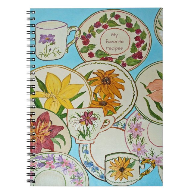 Favourite recipes notebook (Front)