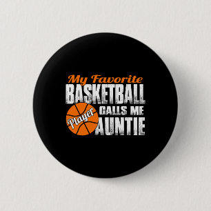 Favourite Sketll Player Calls Me Auntie Sketll Aun 6 Cm Round Badge