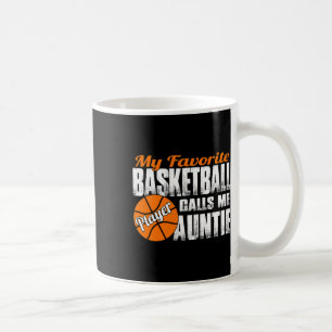 Favourite Sketll Player Calls Me Auntie Sketll Aun Coffee Mug