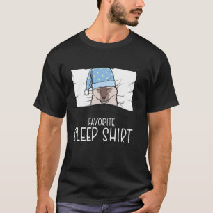 Favourite Sleep Shirt Javanese Cat, Napping Cat Pa