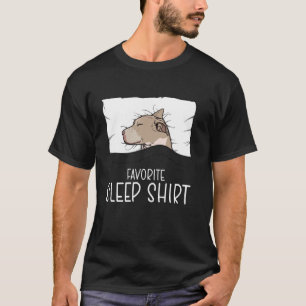 Favourite Sleep Shirt Pitbull, Napping Pitbull Dog