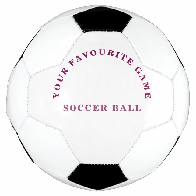 Favourite Soccer Ball (Front)
