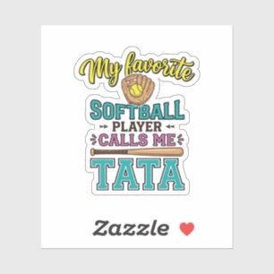 Favourite Softball Player Calls Me TATA Shirt Desi