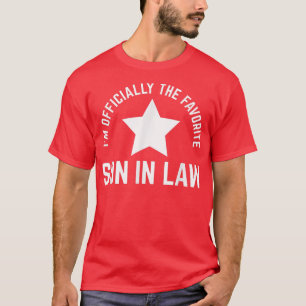 Favourite Son In Law From Mother In Law Father In T-Shirt