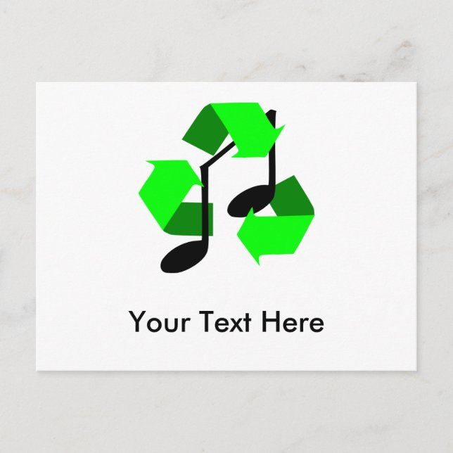 Favourite Song Rhythm Postcard (Front)