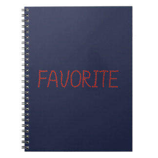 Favourite Spiral Notebook