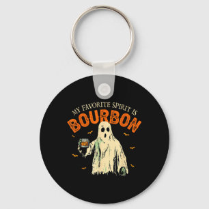Favourite Spirit Is Funny Ghost Halloween Costume Key Ring