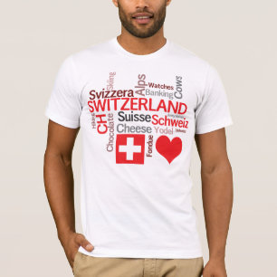 Favourite Swiss Things - I Love Switzerland T-Shirt
