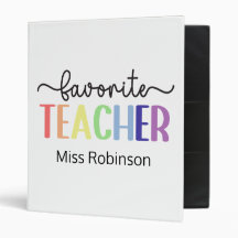 Favourite Teacher Rainbow Teacher Appreciation Gif