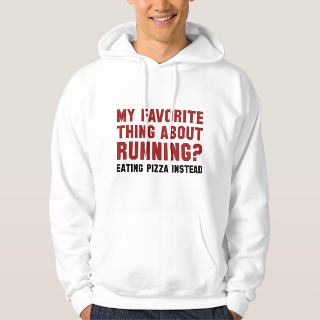 Favourite Thing About Running Hoodie (Front)
