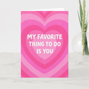 Favourite Thing Card