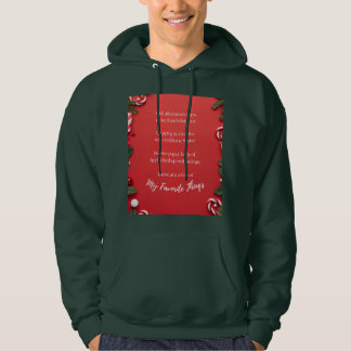 Favourite things acupuncture  hoodie