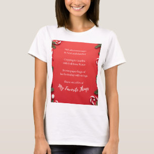 Favourite Things Acupuncture T-Shirt