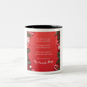 Favourite Things Acupuncture Two-Tone Coffee Mug