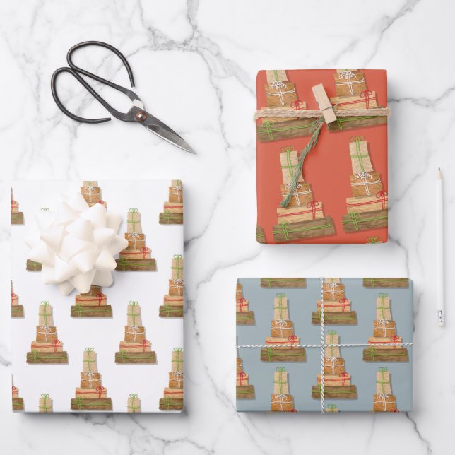 Favourite things Brown paper Packages Christmas (Front)