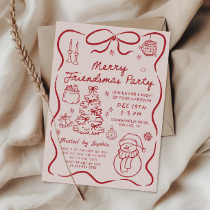 Favourite Things Christmas Holiday Party Invitatio Invitation