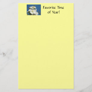 Favourite Time of Year! stationery Cherry Blossoms