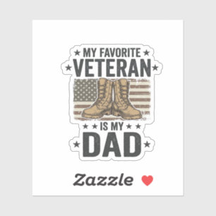 Favourite Veteran Dad Patriotic Combat Boots Shirt