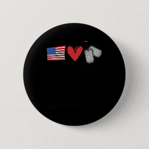 Favourite Veteran Is My Papa Father Veterans Day K 6 Cm Round Badge