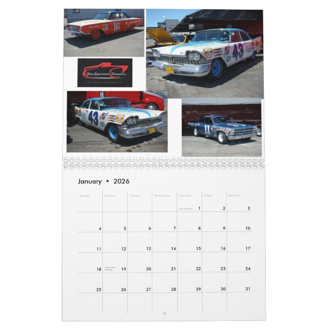 Favourites from "THE HISTORICS" at Laguna Seca Calendar (Jan 2026)