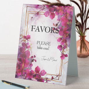 💍Favours Fuchsia Enchantment Watercolor 